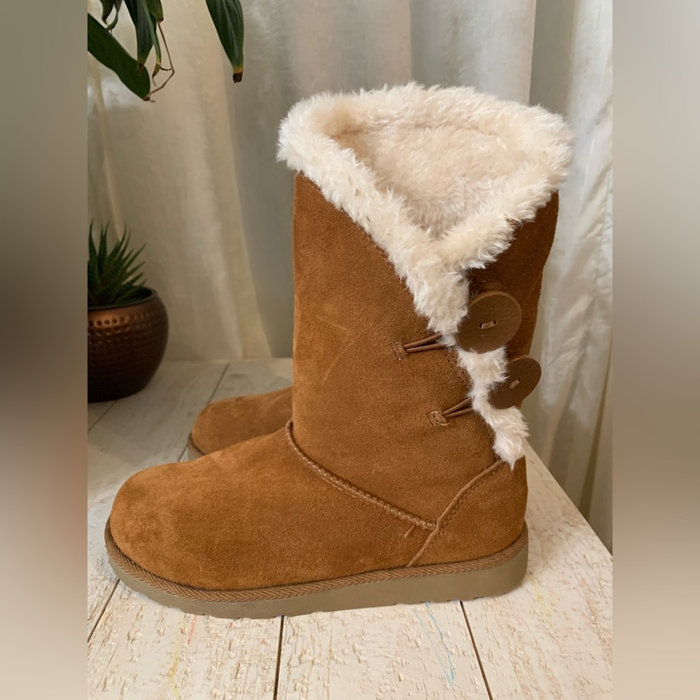 NEW, Kohl’s Leather Warm Winter Boots, Women size 7